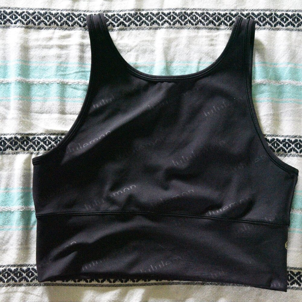 Tank Crop EUC 14 Black Graphic